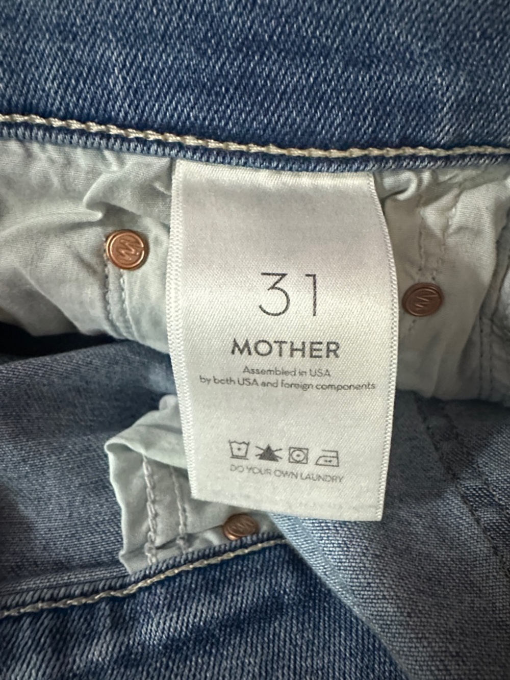MOTHER rambler Jeans size 31 - Picture 5 of 6